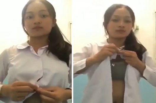 Cô gái dâm trong lớp bắt bạn học phang liên tục