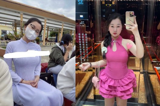 Nữ sinh mũm mĩm đi bar tối rơi vào cảnh thân mật