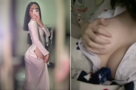 Quan hệ nữ sinh mông bự bị doggy đến hổn hển